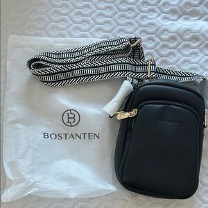 BOSTANTEN Black Crossbody Bag for Women